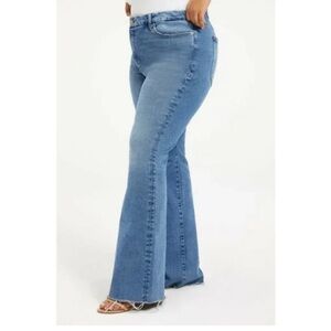 Good American Women's Boot Cut Jeans - Blue